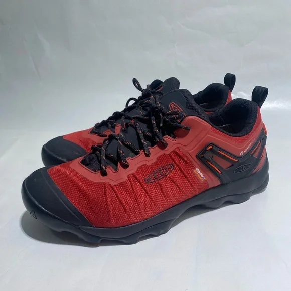 KEEN Dry Venture Men's Hiking Shoes in Red size 12 - Picture 2 of 13